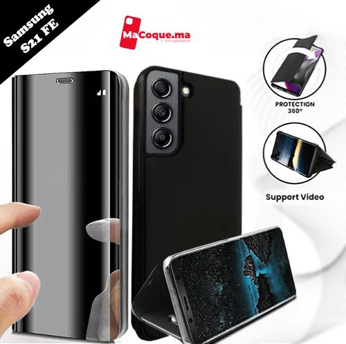 Coque Silicone Pour Samsung Galaxy S21 FE 5G - Motif Moto Lumire, Protection Anti-choc, Fabrication Française